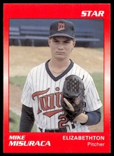 1989 Star Mike Misuraca Elizabethton Twins #148