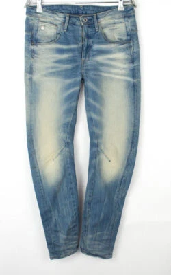 G-STAR RAW Damen ARC 3D Low Boyfriend Stretch Jeans Größe W26 L26 - Bild 1 von 4