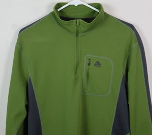 Vintage Nike ACG Jacke Damen Large grün Viertelreißverschluss Pullover aktiv NikeFit - Bild 1 von 16