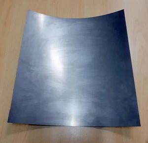 Titanium Gr. 1 Folie 0,3 x 300 x ca. 290 mm / Foil 0.3 x 300 x approx. 290 mm* - Picture 1 of 1