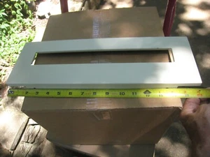 Elkay 22933C DISPENSER FRONT PANEL Cream color 5-1/4"x15-7/8" New - Picture 1 of 6