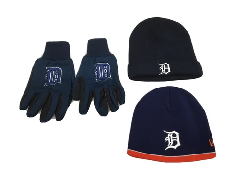 Detroit Tigers Hat and Glove Package MLB Cover