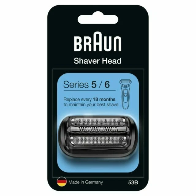Braun 53B Ersatzscherkopf Kombipack - Schwarz