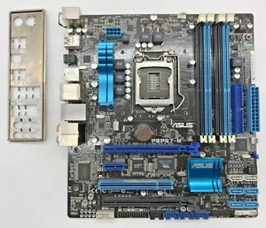 ASUS P8P67-M REV:3.00 DDR3 - microATX - zócalo 1155 - con escudo de E/S #M2589 - Imagen 1 de 4