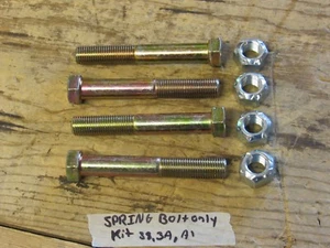 Spring Eye Bolt kit late style Fits Willys M38 M38A1 CJ3B CJ3A CJ5 jeep - Picture 1 of 2