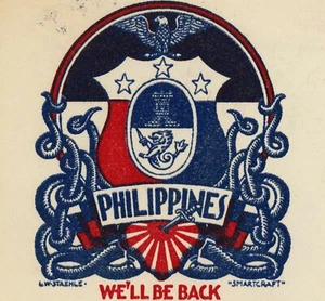 USA #925 Philippine Issue Patriotic Cover FDC 3c Postage First Day Issue 1944 - Picture 1 of 2