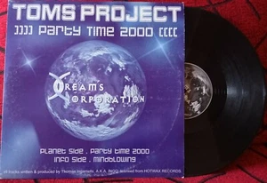 TOMS PROJECT ** Party Time 2000 ** ORIGINAL 2002 Spain 12" SINGLE - Picture 1 of 4