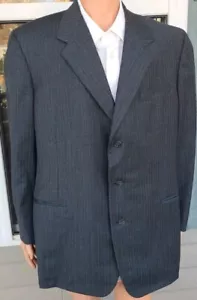 TOM JAMES maßgeschneidert handgefertigt maßgeschneidert Wolle Sport Mantel Jacke Blazer Herren - Bild 1 von 8
