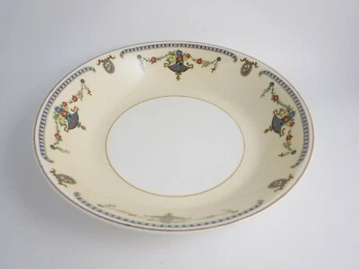 Johnson Brothers Pareek Adam Coup Soup Bowl Urn Flowers Swags    - Image 1 of 3