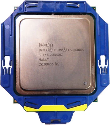 HP Intel Xeon E5-2680v2 10 Core 20 Thread 2,8 - 3,6 GHZ LGA2011 cpu 115W - Immagine 1 di 2