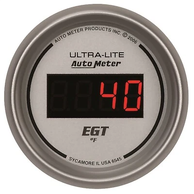 AutoMeter 6545 Ultra-Lite Pirómetro EGT Calibre 2/16" Digital Foto 1 de 3