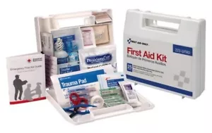 First Aid Only Wall Mounted OSHA Kit 25 Person 107 Pieces USA - Picture 1 of 1