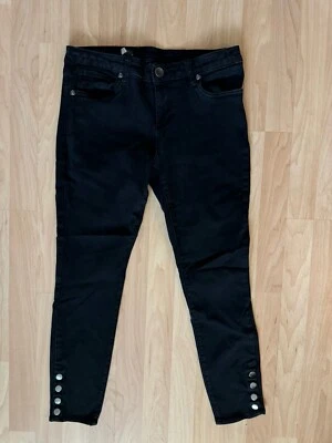 Pantalones de mezclilla ajustados al tobillo KUT talla 6 con entrepierna elástica 26" Foto 1 de 4