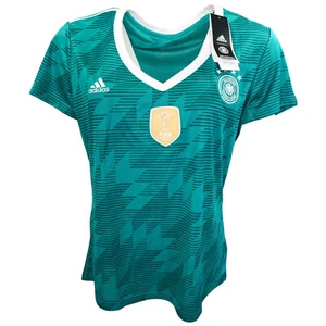 Adidas Deutschland Away Trikot Frauen DFB Damen 2018 XXL 2XL Grün - Bild 1 von 12
