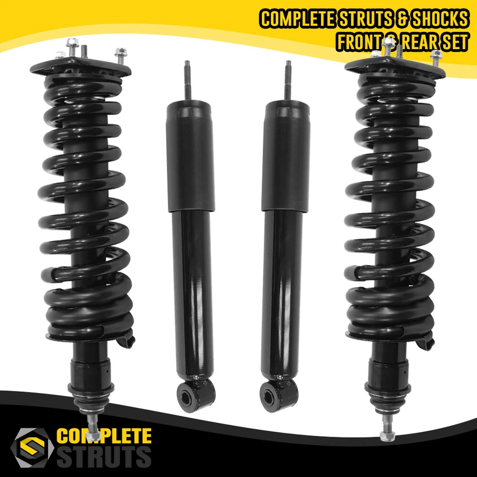 1998-2003 Mercedes ML320 Front Shock Absorbers & Rear Complete Strut Assemblies - Image 1 of 1