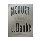 Danbe Jules Minuet Op 30 No 2 Violin Piano