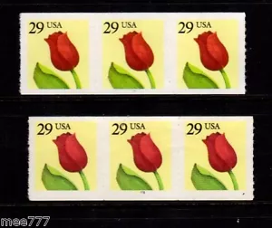 2525 Tulip Rouletted PNC-3 complete set/2 - MNH - Picture 1 of 1