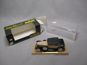 T188 SOLIDO GOLDEN AGE PRESTIGETRÄCHTIGE MODELLE CADILLAC 452 A 1931 REF 85 NEU BOX - Bild 1 von 9