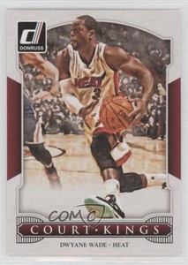 2014-15 Panini Donruss Court Kings Dwyane Wade #8 HOF