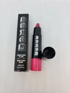Nuevo lápiz labial de choque brillante Buxom en caja - réplica - 0,07 oz tamaño completo - Imagen 1 de 3