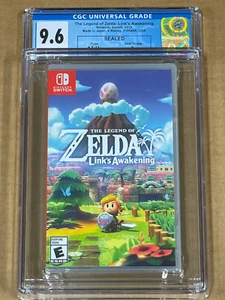 2019 Switch The Legend of Zelda Link's Awakening CGC Graded 9.6 Y-Fold A++ SEAL - Bild 1 von 5