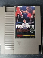 Mike Tyson's Punch-Out Nintendo Nes Authentic