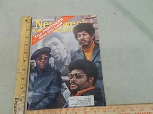 Newsweek Magazine cover story = The Panthers & the Law News  2/23 1970 Seventies - Bild 1 von 10