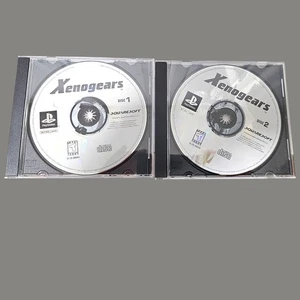 Vintage Sony PlayStation 1 Xengears 1998 nur Disc 1 und Disc 2 - Bild 1 von 3