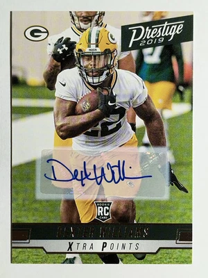 2019 Prestige Xtra Points Signatures Green #244 Dexter Williams - Image 1 of 2
