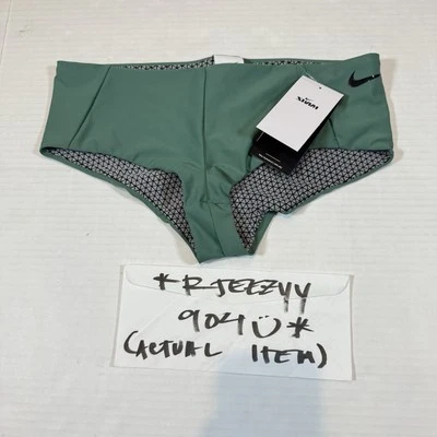 $54 Mujer Talla M Nike Hydralock Fusion Pantalones de Bikini Antideslizantes NESSC190 Verde Foto 1 de 4