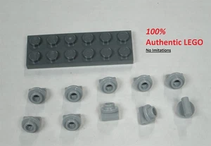 LEGO NEU 1x1 hellbläulich grau Platte runde flache Stange (10X) 6510218 Stein 79194 - Bild 1 von 1