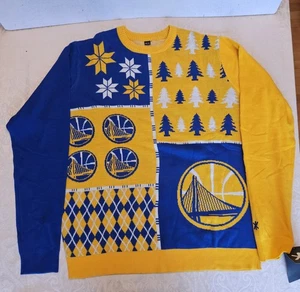 Golden State Warriors UGLY Sweater Officially Licensed NBA, 2XL NWT *See Note* - Picture 1 of 9