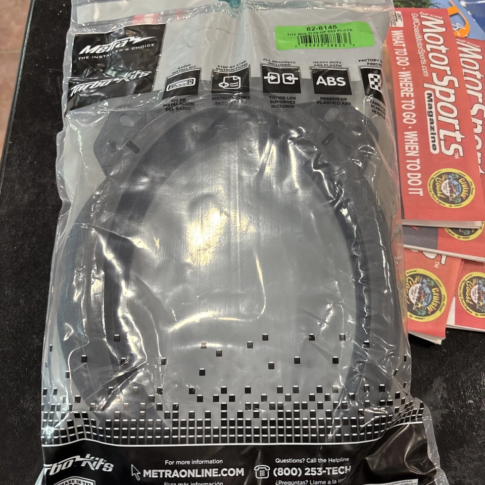 METRA KITS Metra 82-8146 6 x 9" Front Speaker Adapter For Select Lexus/Toyota Vehicles Pair