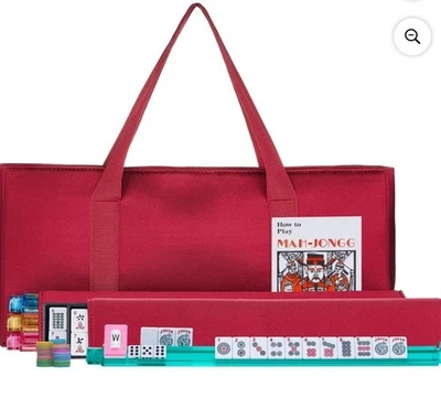 New Linda Li American Mah Jongg Set Soft-Sided Quilted Bag - Image 1 of 4