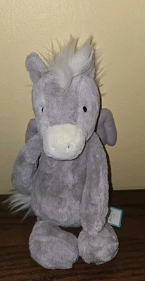 Jellycat BASHFUL PEGASUS - Medium 12" - Retired - Authentic - NWT Mystical - Image 1 of 4