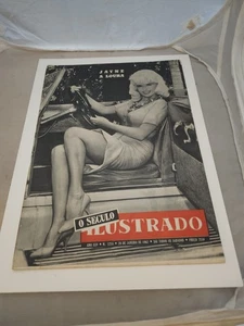 O Seculo Ilustrado January 1962 Portuguese Magazine Jayne Mansfield F+ - Foto 1 di 3
