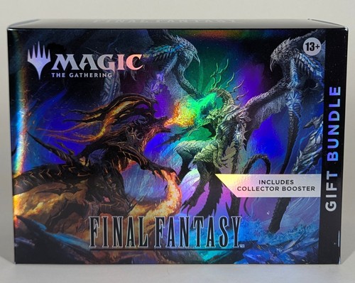 MtG Final Fantasy Gift Bundle Crystal Blue D20 Spindown Die Life