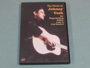 THE MUSIC OF JOHNNY CASH: FINGERPICKING GUITAR (DVD, 2007) ~Fred Sokolow~ - Foto 1 di 6