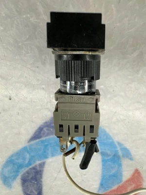 Alco Switch 164TL Push Button Panel Mount 5A / 250VAC, Red - Image 1 of 3