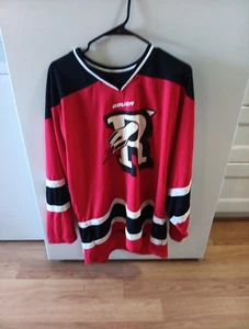Bauer Rocket Rockets Hockey Trikot. Größe M. #6. Sehr guter Zustand! - Bild 1 von 8