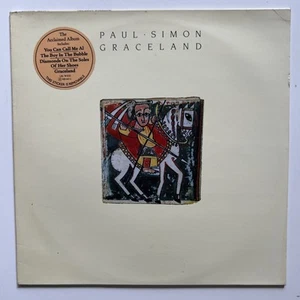 Paul Simon Graceland Vinyl 1986 Europe Press 12" Record LP - WX52 VG+/ VG+ - Picture 1 of 11