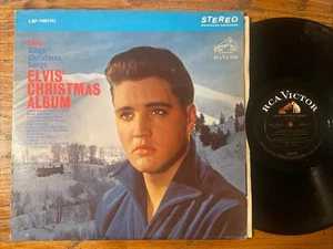 Elvis Presley / Elvis’ Christmas Album LP RCA Stereo 60’s Press + Inner EX!!!! - Picture 1 of 6