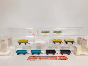 DW747-1# 10x H0 1:87 Round Bales Trailer 016 0879 388 879 Mint Box - Picture 1 of 5