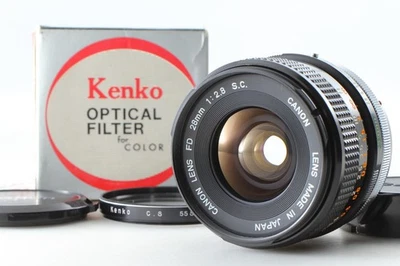 Probado [como nuevo] Lente MF gran angular Canon FD 28mm F2.8 SC para SLR... - Imagen 1 de 4