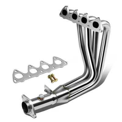 Exhaust Header For 94-01 Acura Integra GSR Type-R B18C DC2 Chrome — 第 1/4 张图片