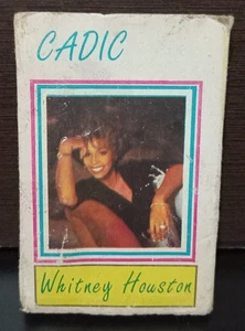 Vintage Whitney Houston Cassette Album Edition Cadic Ultra Rare From Algeria - Picture 1 of 8