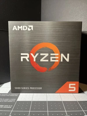 (CAJA NUEVA) AMD Ryzen 5 5600 AM4 6 núcleos 12 hilos 4,4 GHz Max Boost, base de 3,5 GHz Foto 1 de 4