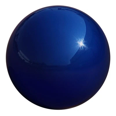 Shift Knob 2-1/8" Dark Blue Solid Color 3-Speed Mustang 1965-1967/4-Speed 196... - Image 1 of 2