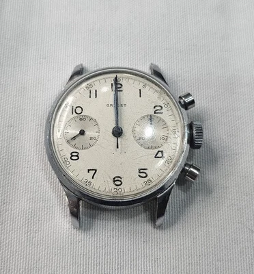 cronógrafo gallet vintage - Imagen 1 de 4