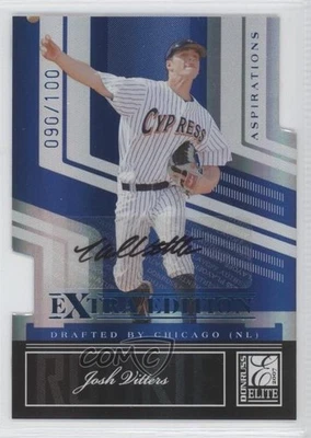 2007 Donruss Elite Extra Edition /100 Josh Vitters #111 Auto - Image 1 of 2